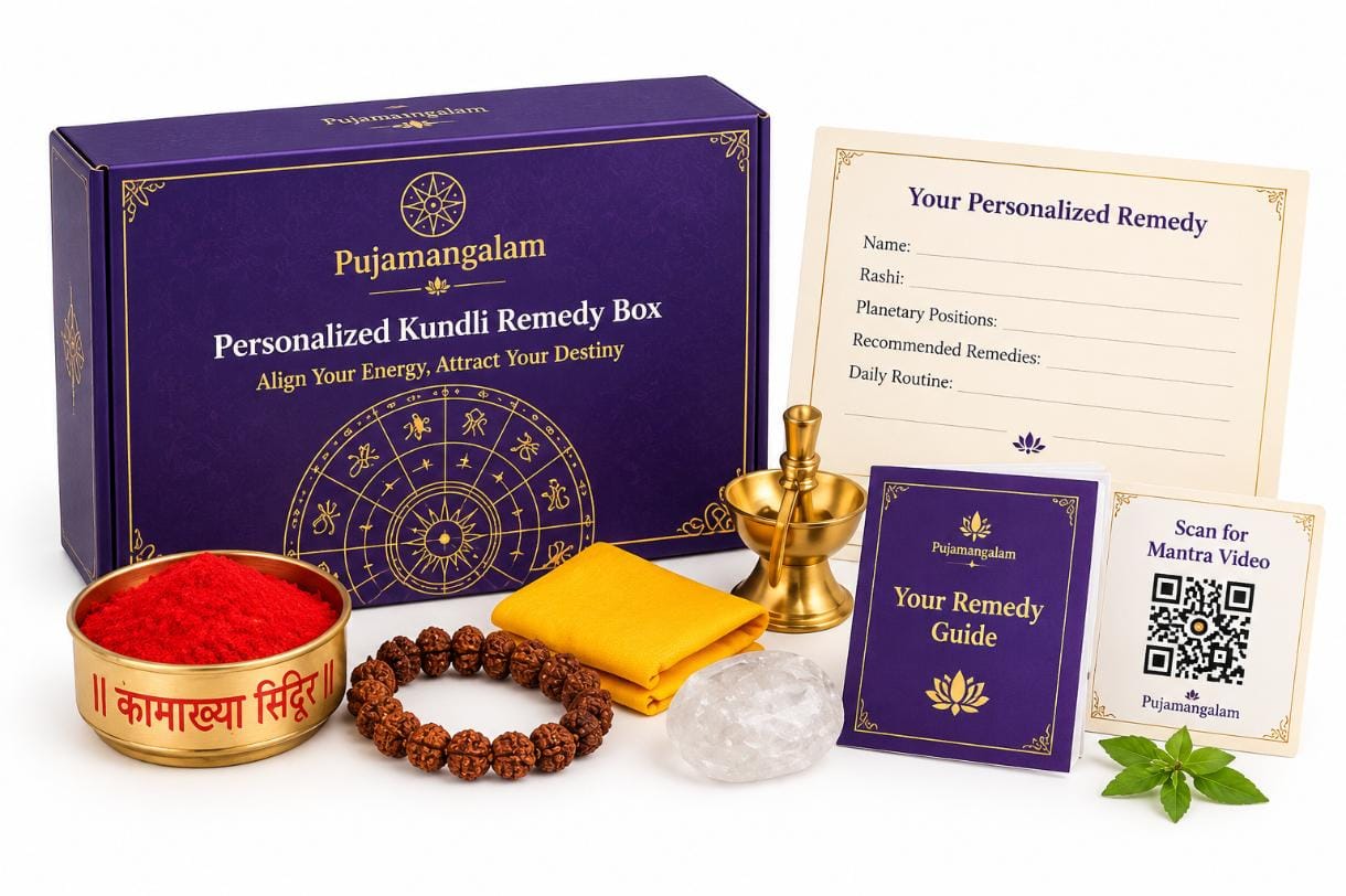 Personalised kundli remedy box